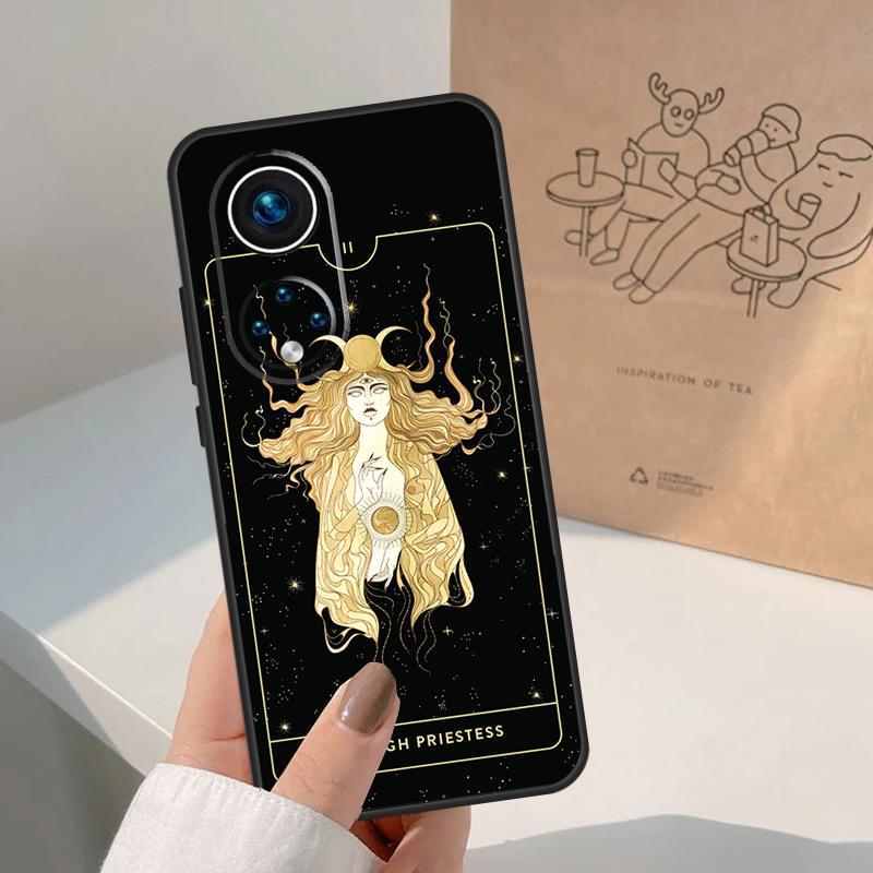 

Witches moon Tarot Mystery totem For Honor Magic 7 Lite 5 6 8 Pro Case For Honor 400 200 90 70 50 X8c X8b X9a X9b X9c X9d Win Honor X9c