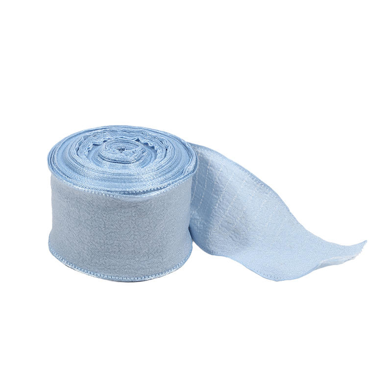 

Bubble Wrinkled Ribbon Diy Handmade Gift Wrapping Wedding Bouquets Party Gift Box Bow Decoration 10 Colors Clothing Fabrics світло-синій колір