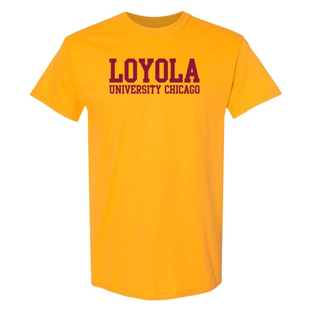 Loyola University Chicago Ramblers Basic Block - NCAA SPORT TEAM T-Shirt