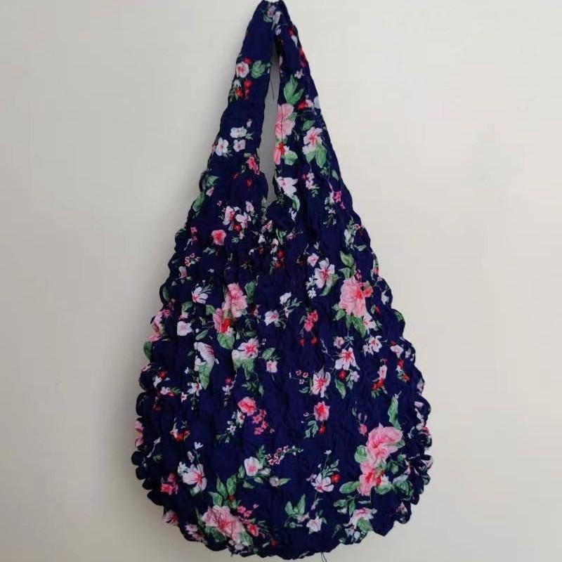 Reusable Bubble Foldable Stretch Bag Large Capacity Magic Stretch Puff Bag Travel