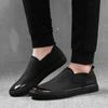 New Men Shoes Knit Casual Shoes Breathable Flat Skate Shoes Young Man Street Trend Slip-on Loafers
