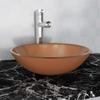 Day and Night - Day and Night Tempered Glass Washbasin 42 Cm Brown