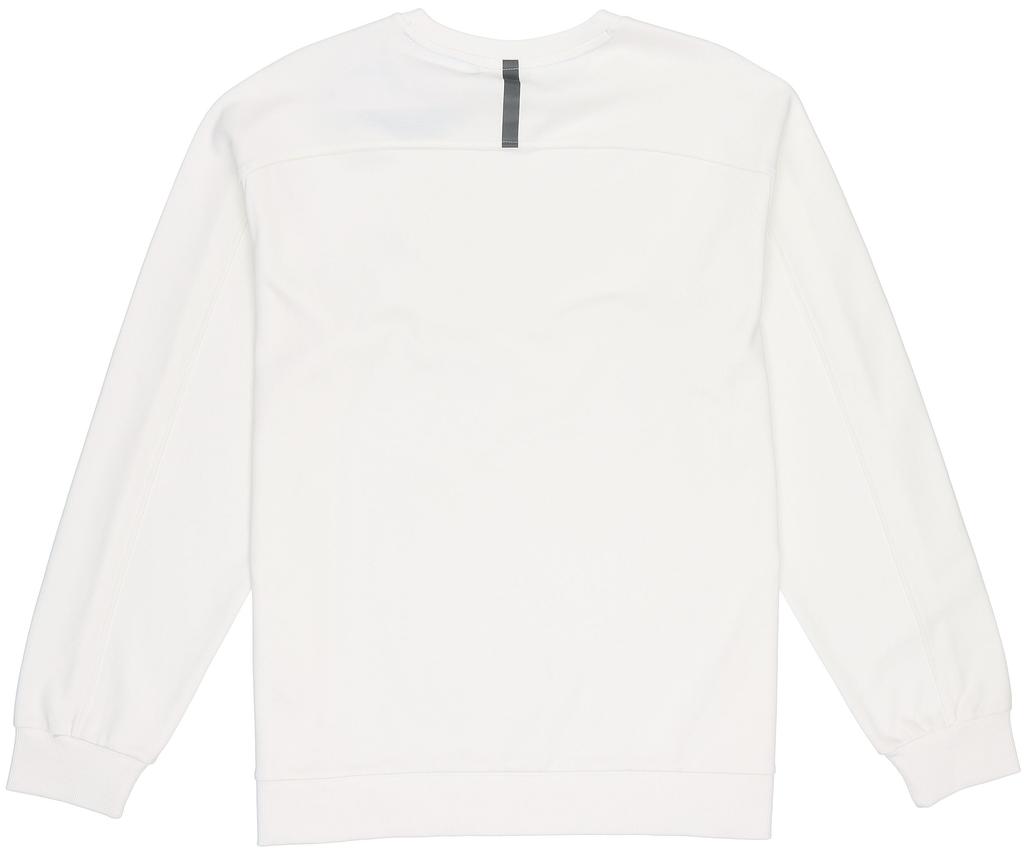 New Balance Sweatshirts Unisex White Crew Neck Moderate Regular 5CC38623-IV