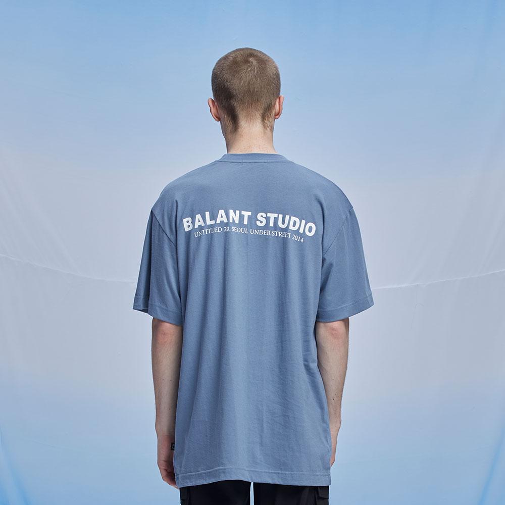 BALANT Untitled Unit B Studio T-Shirt - Blue Gray