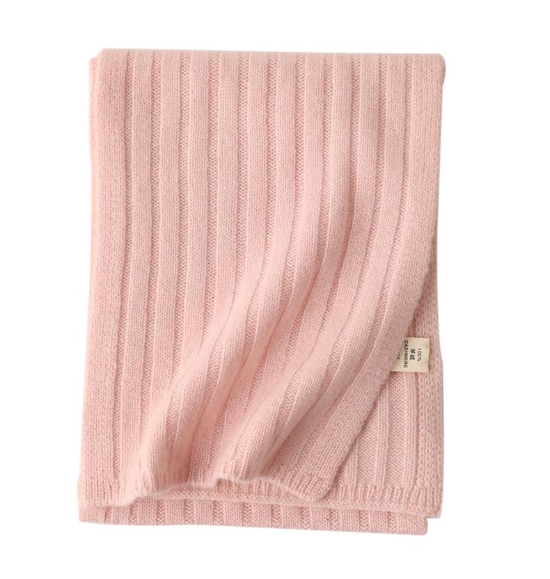 Autumn & Winter Cashmere Knitted Children s Scarf with Ear Protection - Warm Woolen Neck Warmer for Girls