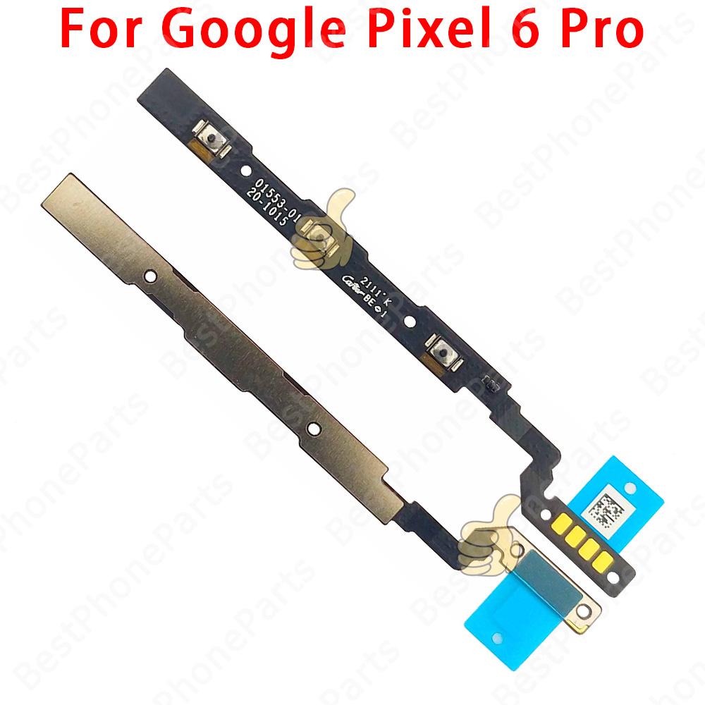 For Google Pixel 6 7 6a 7a Pro Pixel6 Pixel6a Pixel7 Pixel7a 7Pro Side Button Switch Volume Key Power On Off Flex Cable Parts