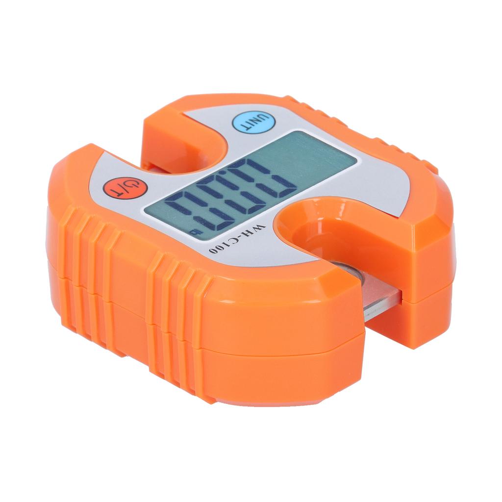 Mini Crane Scale Weighing Hook Hanging Tool with Double Accuracy Display 150kg C100Orange
