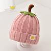 Autumn and winter hard to keep warm cute wool hat children's hat boys and girls baby pullover knitted hat baby hat