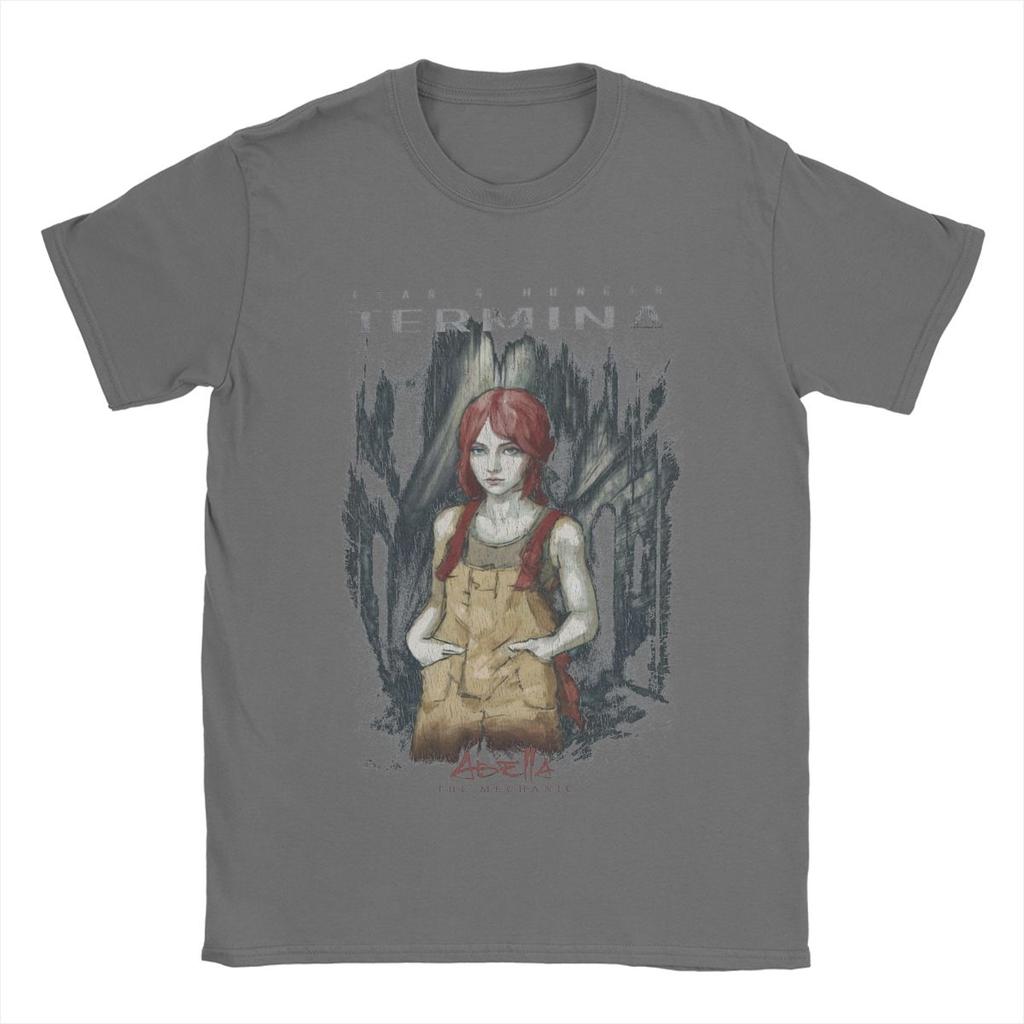 Men's Fear And Hunger 2 Termina Abella T Shirts Pure Cotton Clothes Fashion Short Sleeve Round Collar Tees Plus Size T-Shirts