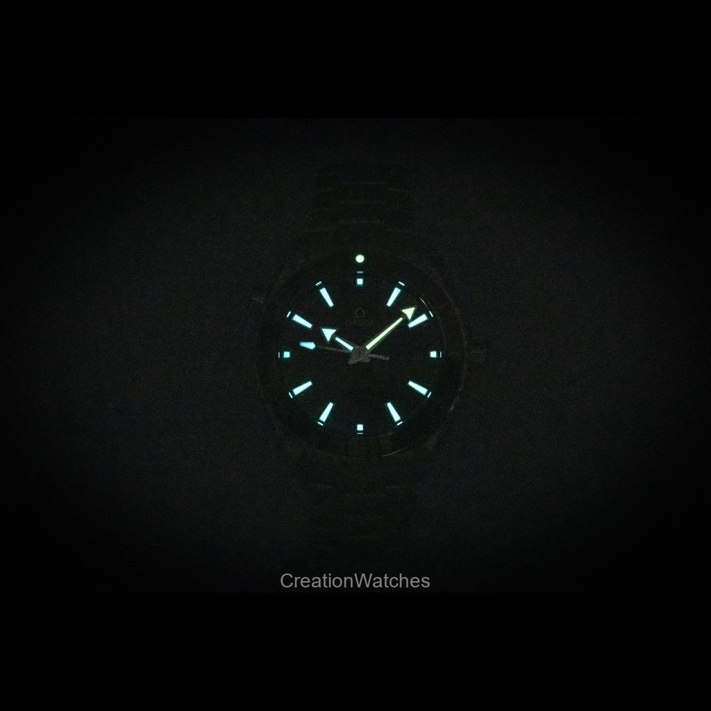 Omega Seamaster Planet Ocean Edelstahl Schwarzes Zifferblatt Automatik Taucheruhr 215.30.44.21.01.002 600M Herrenuhr