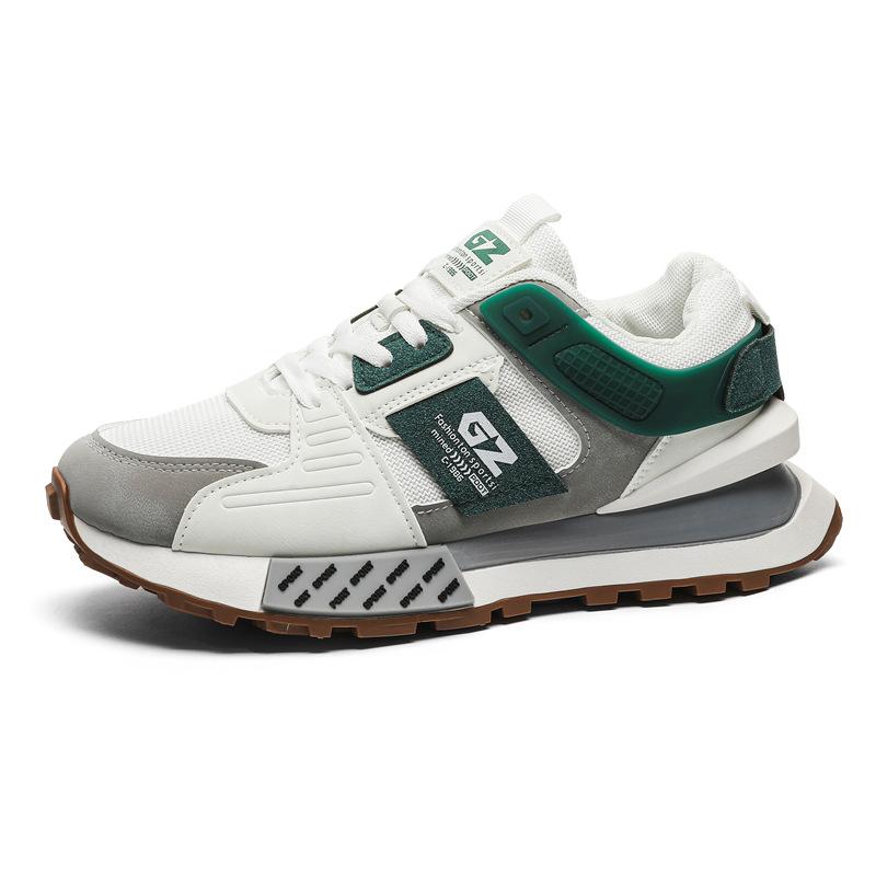 New summer platform sports casual dad men's shoes soft sole soft surface student dad men's shoes