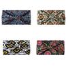 Sport Sweatband NonSlip Quick Drying Yoga HeadWrap Bohemian Print Wide Hairband For Men And Women Fitness Gym Activity