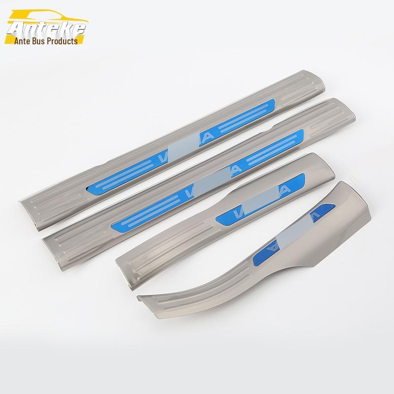 Fits 17 Reina Models: Sill Strip, Bright Strip, Bumper Trunk, Welcome Pedal, Anti-Scratch Sticker.