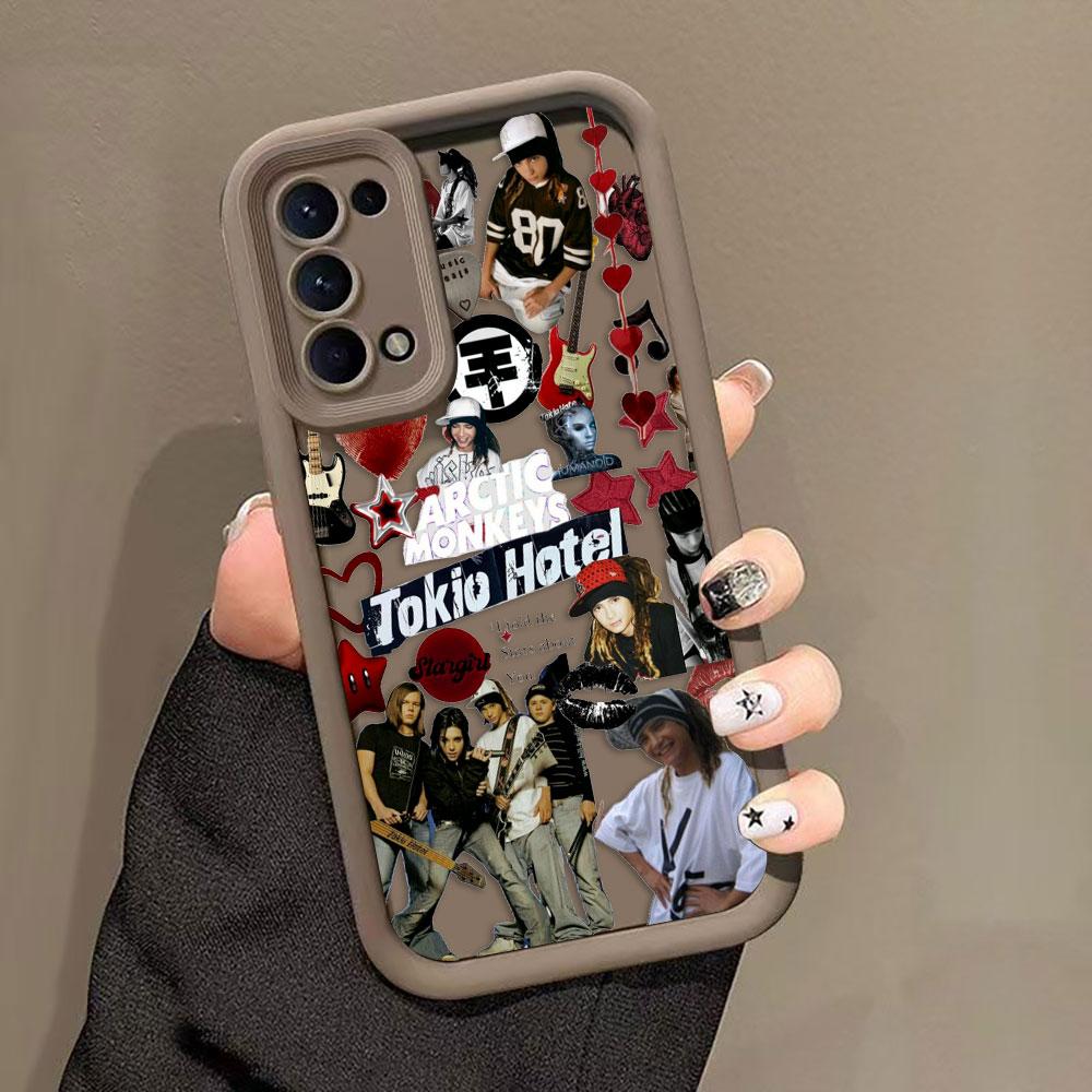 T-Tokio Hotel Tom Bill K-Kaulitz Phone Case For Samsung A07 A70 A03 A03S A04E A05 A05S A06 A11 A12 M31 M34 M51 M54 NOTE 20 Case