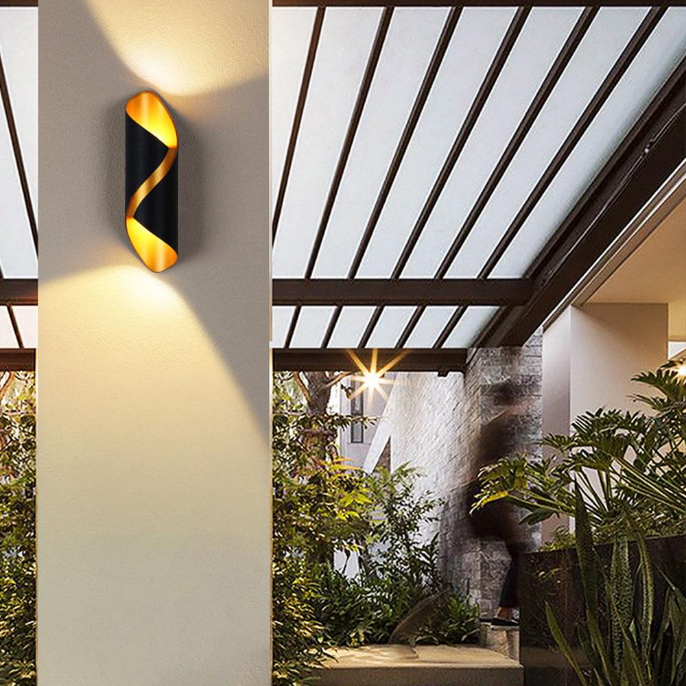 Appliques murales LED minimalistes modernes Appliques murales d'intérieur de style nordique Applique murale de chevet de chambre à coucher Éclairage intérieur simple