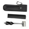 Hand Auger Wrench Set Stainless Steel Multifunctional Portable Manual Wood Auger Drill Bit with