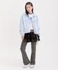 NEFNEF Stripe Leggings Pants_Black