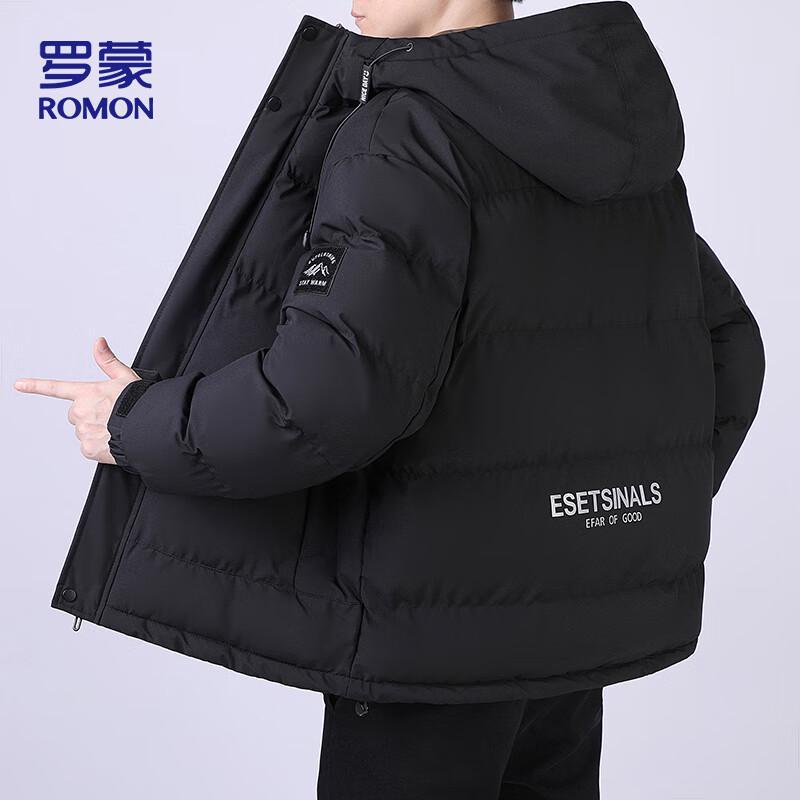 ROMON Men's Winter Fashion Hooded Padded Jacket ZH5507