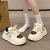 Little White Shoes Women's Autumn Versatile Platform High-end Board Shoes New Niche German Training Casual Sports Shoes