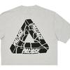 Palace Tri-Ripped T-Shirt Grey Marl Unisex Tops P25TS083