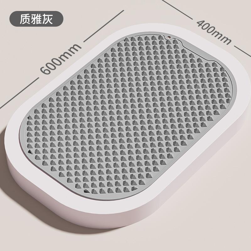 Soft Silicon Acupressure Plate in Situ Jogging Toe Pressing Plate Double-sided Sole Massage Acupressure Pad Fitness Equipment