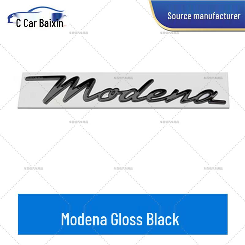 Maserati Ghibli Q4GTS Rear Tail Logo Modification Kit