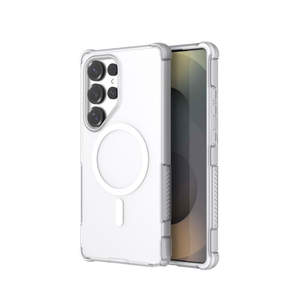 2 in 1 Matte Magsafe Magnetic Shockproof Phone Case For Samsung Galaxy S25 S26 Ultra S25 S26 Plus Skin-Feel Protective Cover