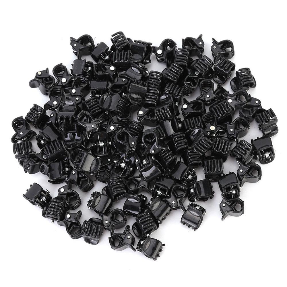 100pcs Non Slip Mini Hair Clips Small Claws Hair Accessories Plastic Hairpins Hair Styling