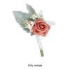 Realistic Appearance Exquisite Crafted Wedding Boutonniere With Soft Texture Wide Application