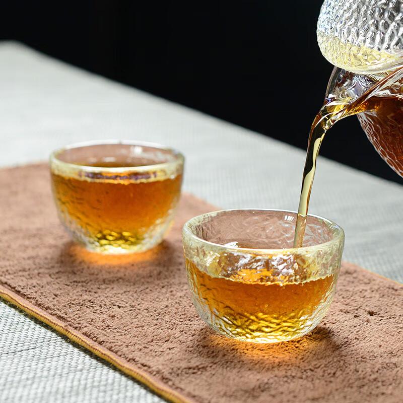 

Yaji Handmade Hammered Glass Kung Fu Teacups