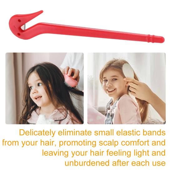 10 stk Hårkrok Hestehale Strikkfjerningsverktøy Hårstrikk