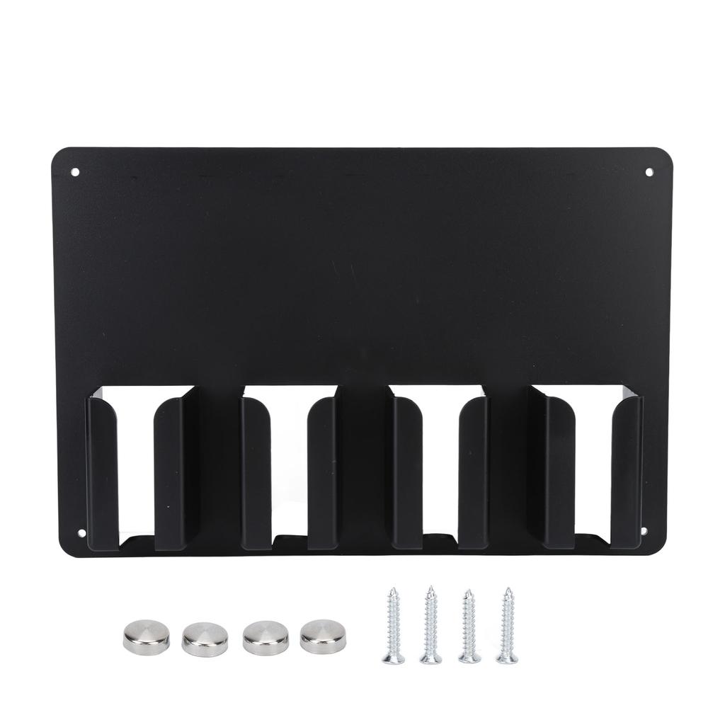 Hair Clipper Holder Wall Mount Large Storage Space Hair Clipper Storage Rack for Home Hair Salon