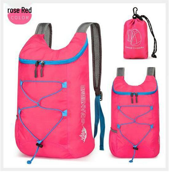 New Lightweight Waterproof Hiking & Cycling Backpack - Large Capacity, Multifunctional, Foldable