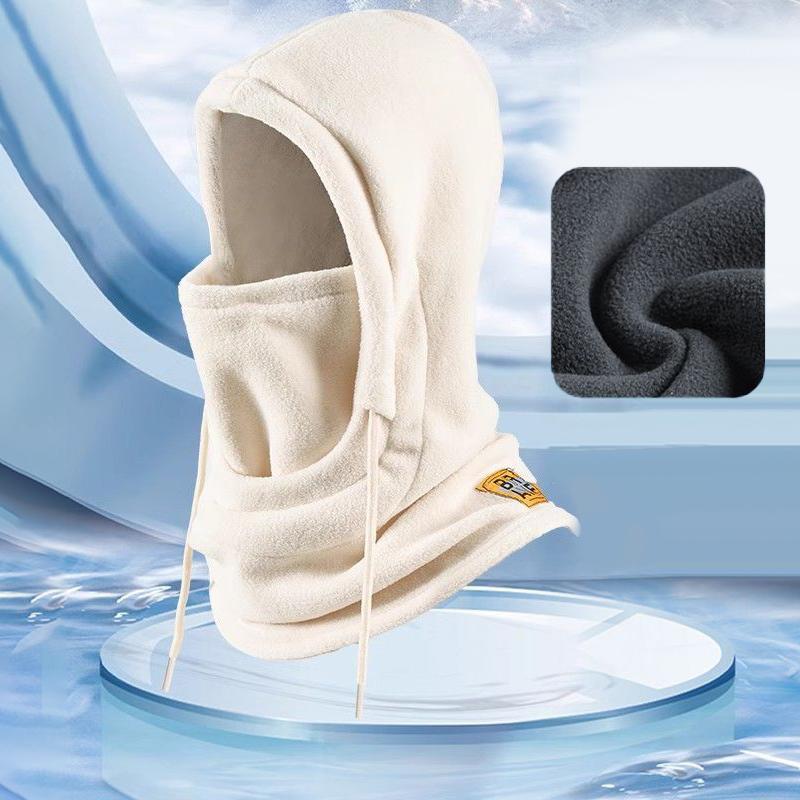 Windproof Fleece Balaclava Hat - Warm Face And Neck Cover For Winter Cycling And Skiing