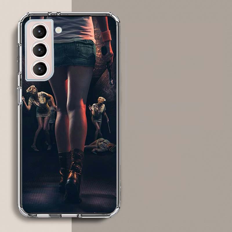 Games S-Silent Hill Phone Case For Samsung A17 A56 A36 A26 A16 A55 A35 A25 A15 A05S Galaxy A71 A51 A41 A31 A21S A70 A50 A40 A30