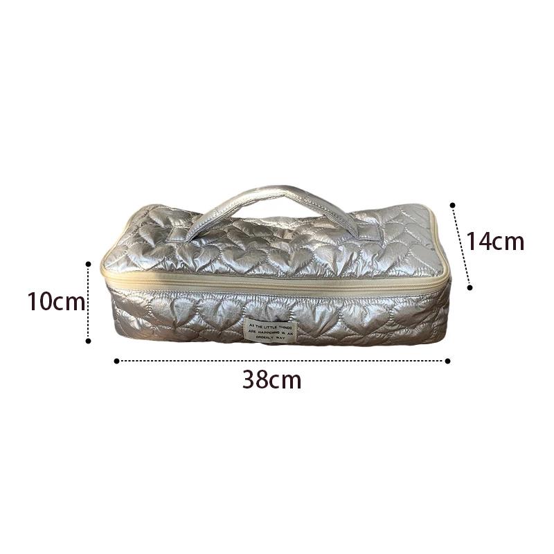 Large Capacity Hair Dryer Curling Iron Storage Bag Multi Functional Portable Travel Protective Cover Cosmetic Makeup Organizer