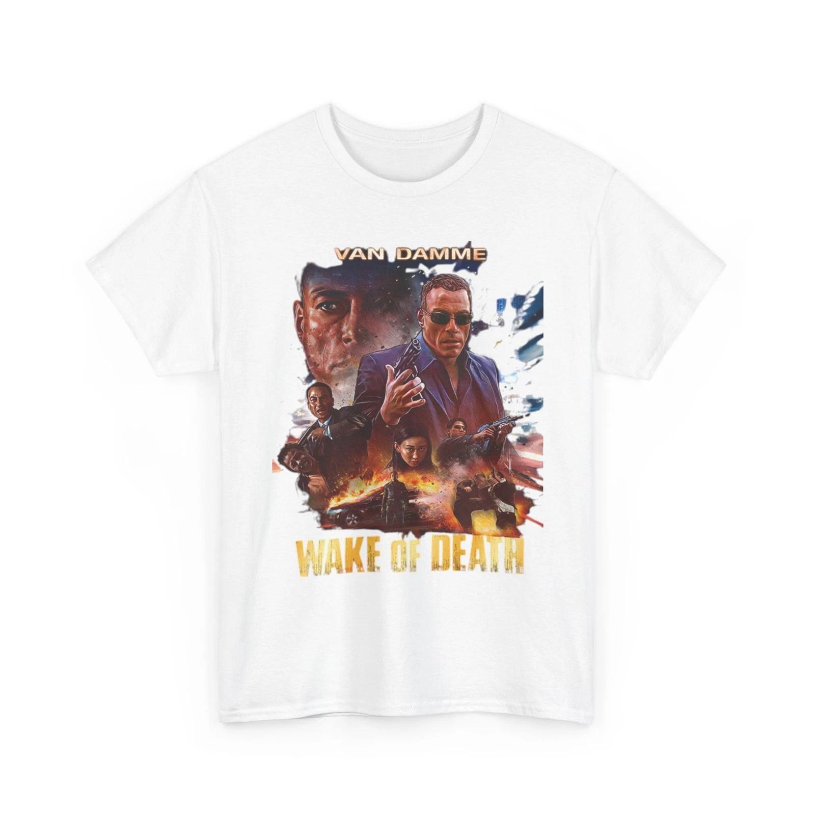 Jean Claude Van Damme Wake Of Death Movie T Shirt Unisex Heavy Cotton Tee 4XL