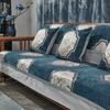 Chinese Style Jacquard Fabric Slipcover Chenille Four Seasons Universal Sofa Cover Home Living Room Decor Non-slip Couch Cushion