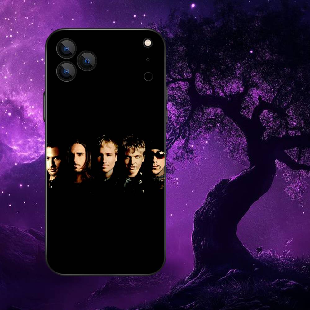 

B-Backstreet Boys BSB Phone Case For iPhone 17,16,15,14,13,12,11,Pro Max,XSX,,XR,SE,Mini,8,7,Soft Silicone Black Cover iPhone16promax
