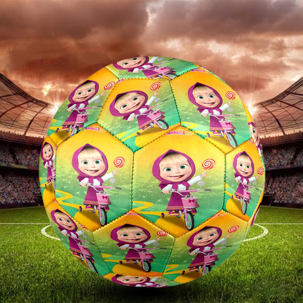 Animazione a cartoni animati Dimensioni di stampa 5 Pallone da calcio, Pallone da calcio standard per partite sportive e allenamenti di squadra, Regalo ideale per i tifosi di calcio