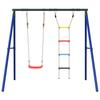 Swing Set with Swing Seat and Rope Ladder