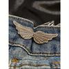 1 Pair Of Waist Shaper Wing Buckles With Detachable No-Nail No-Sew Buckle For Jeans - Detachable Waistband Reducer