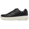 Sport Court 2.0 Men White Black Low Top Sneakers Synthetic Leather Breathable Support 254011-BKW