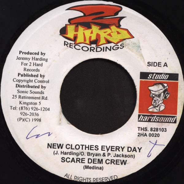 7inch Record SCARE DEM CREW / FUTURE TROUBLES - New Clothes Every Day / Dream 2HA0020 2 Hard Recordin 1998 Jamaica Reggae, Ska & Dub Used
