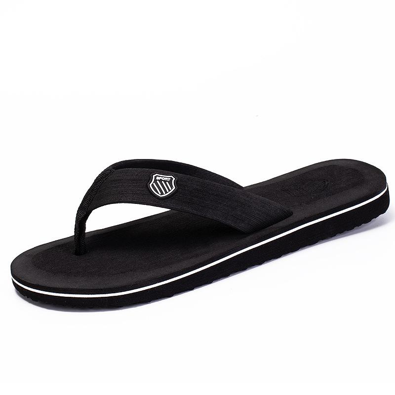 Herren Sommer Flip Flops Strandsandalen Anti-Rutsch Casual Flache Schuhe Hochwertige Hausschuhe Zapatos Chanclas De Hombre Schuhe für Männer