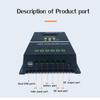 30A/ 60A/100A MPPT Solar controller 12V 24V 36V 48V AUTO Battery Charger with LCD