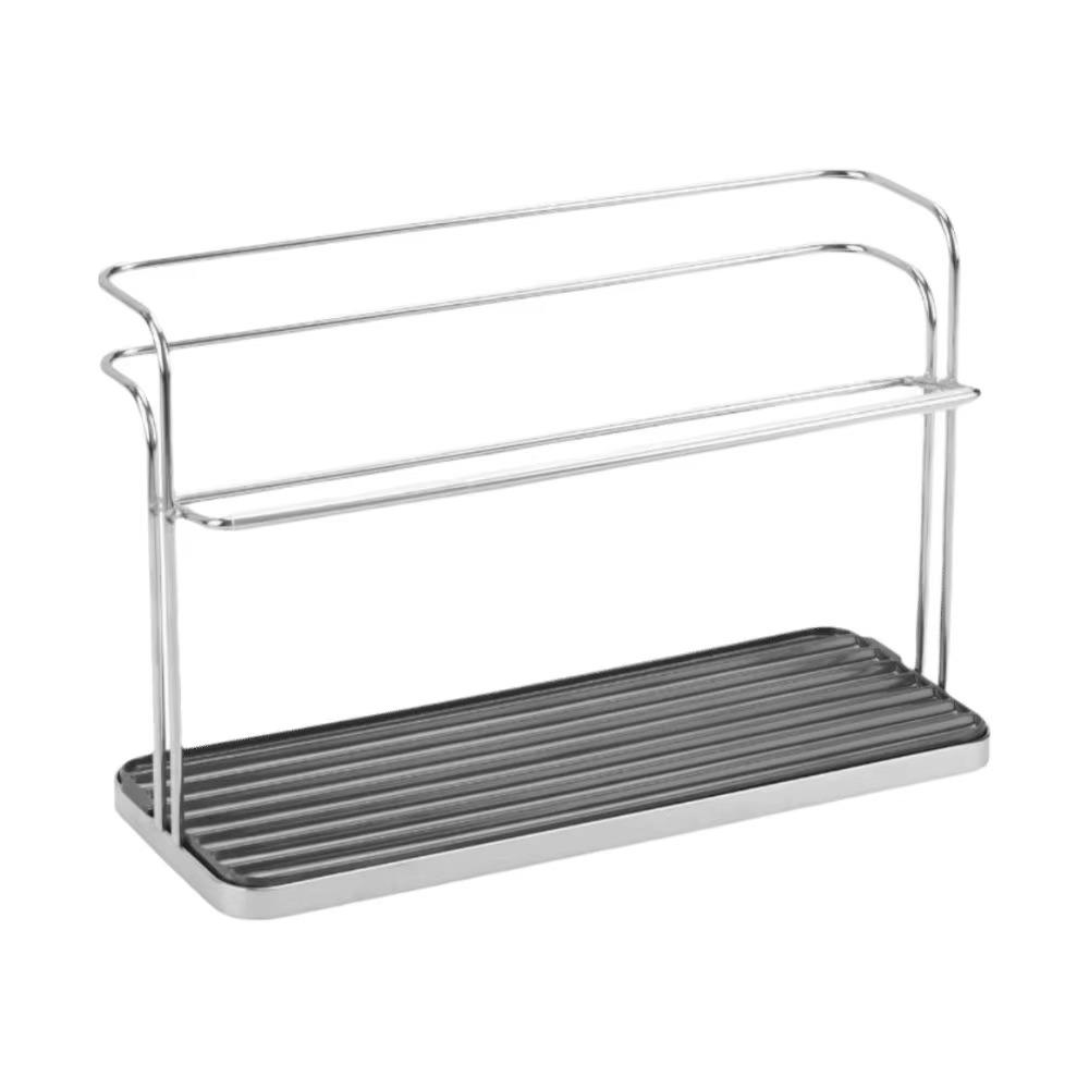 with Drain Tray Bottle Drying Rack Slanted Design Cup Organizer Cup Storage Rack  Kitchen Table