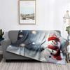 Hjemmedekorasjon plysj pledd sofateppe sengeteppe seng fluffy myke tepper dekor rutete moderne Halloween god jul vinter