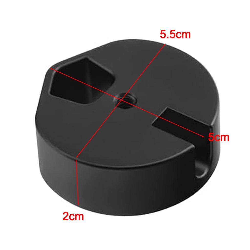 For Starlink Mini Tripod Adapter Tripod Mount Adapter Aluminum Alloy Mounting Clamp Wtih Screw Fixer