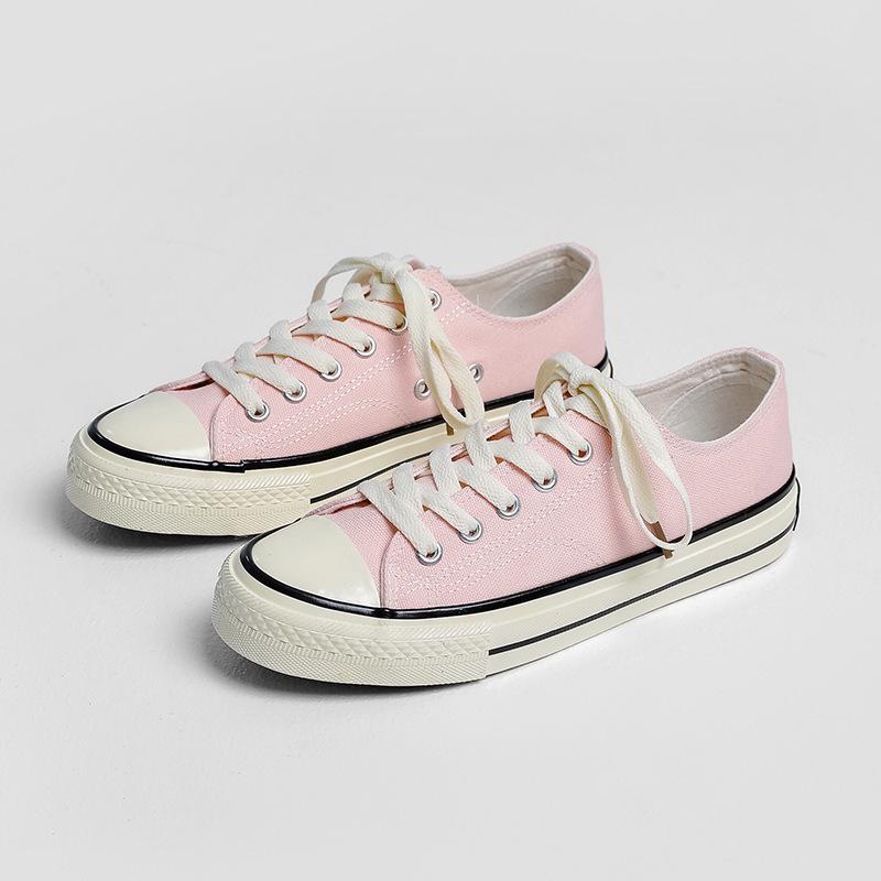 

Ретро холщовые туфли 1970-х годов, унисекс, корейский стиль, лето 2025 Харадзюку, универсальные низкие кеды для студентов и пар 37